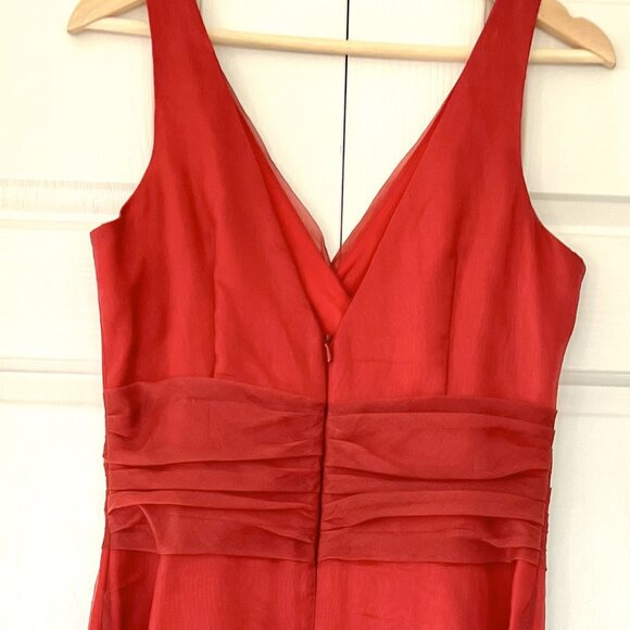 Siri by San Francisco Silk Chiffon Formal Gown - Picture 5 of 7